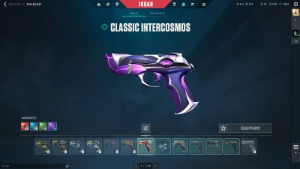 Conta valorant com diversas skins e rank ouro