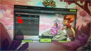4 contas com set e um 200 sem set! - Dofus