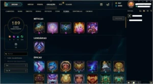 Conta LOL Ex-diamante 4 - League of Legends