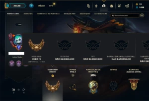 Ouro 4 com TODOS os champs e 273 Skins ( MAIN ADC / JG )