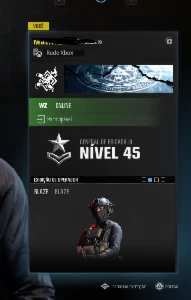 Conta Nova Warzone 2025 Lvl 45- Warzone Com Ranked Lierado! - Call of Duty COD