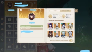 Conta Genshin Ar58 S/Vínculo, 11 Per. 5*, 6 Armas 5* Upada - Genshin Impact