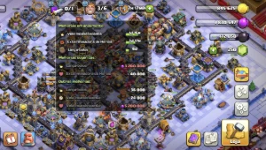 Conta clash os clans CV 18 full - Clash of Clans