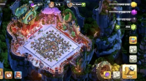 Conta clash os clans CV 18 full