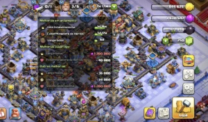 Conta clash os clans CV 18 full - Clash of Clans
