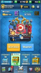 Conta 3600 coroas, lvl 10, líder de clã com 32000 troféus - Clash Royale