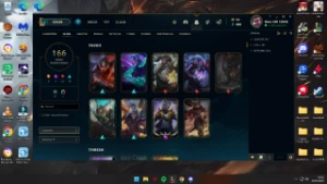 vendo conta de lol lvl 326 - League of Legends