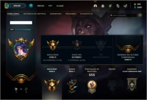 Conta ouro 2 com 89 skins e 139 champs - League of Legends LOL