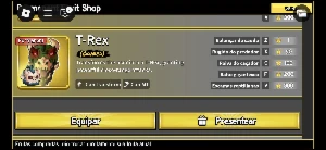 Conta do blox frut level 2550 com Kitsune e T-Rex permanente - Roblox