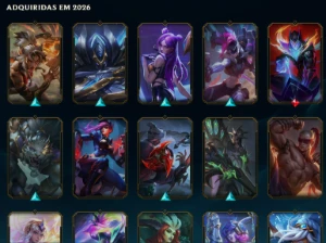 Conta LoL platina 2 - League of Legends
