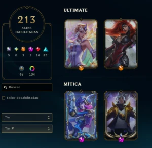 Conta LoL platina 2 - League of Legends