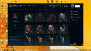 Conta de LOL 2012 - League of Legends