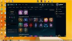 Conta de LOL 2012 - League of Legends