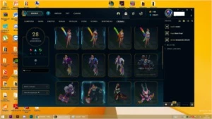 Conta de LOL 2012 - League of Legends