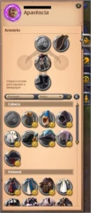 Conta Albion - Machado/ Skin garra-ligeira e lobo vil - Albion Online