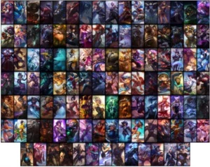 Conta league of legends 1kk KINDRED ex plat4 LOL