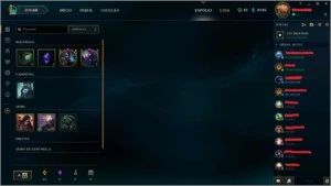 Conta de League Of Legends, Unranked, 35 Campeões, 8 Skins LOL