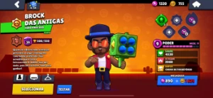 Conta Brawl Stars Com Algumas Skins E Bastante Troféu