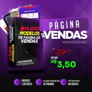 Páginas De Vendas (Premium Prontas) - Outros