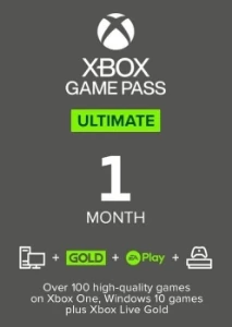 Conta Xbox Game Pass Ultimate 1 MES + BRINDE - Gift Cards