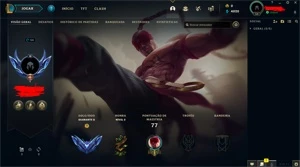 conta diamante 2 44 champions e 11 skins - League of Legends LOL