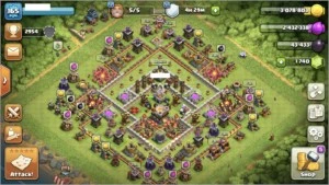 CLASH OF CLANS CV 11 SEMI FULL - SEM SUPERCELL ID!!