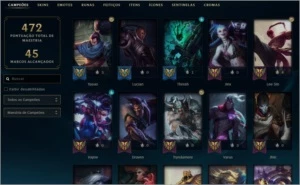 CONTA LEAGUE OF LEGENDS SINCE S2 // 157 SKINS (PROMOÇÃO) LOL