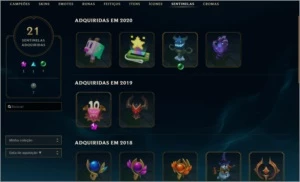 CONTA LEAGUE OF LEGENDS SINCE S2 // 157 SKINS (PROMOÇÃO) LOL