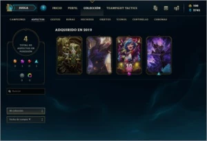 (LAS) Conta diamante 3 76% wr 26 campeões - League of Legends LOL