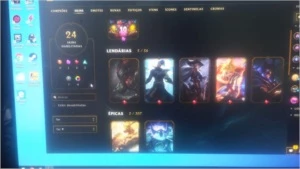 ACC LOL 27 skins , 50 champions - League of Legends