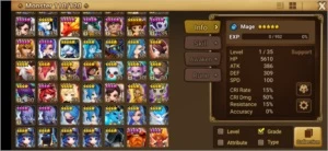 #427 Nana Jamire Teshar Ariel Woosa - Summoners War