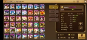 #427 Nana Jamire Teshar Ariel Woosa - Summoners War