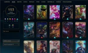 Conta De Lol | 153 Skins | Full Acesso - League of Legends
