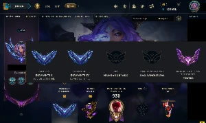 Conta lol Diamante 1 404 skins - Valorant, Wildrift etc - League of Legends