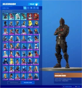 Conta Fortnite Completa ( Season 1 ) Cavaleiro Negro
