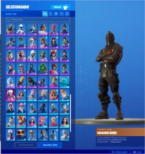 Conta Fortnite Completa ( Season 1 ) Cavaleiro Negro