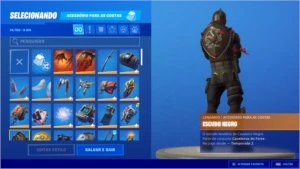 Conta Fortnite Completa ( Season 1 ) Cavaleiro Negro