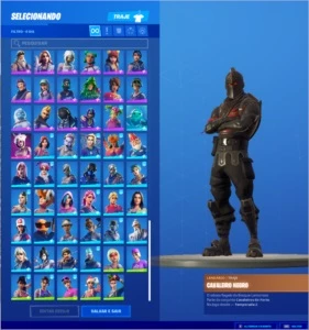 Conta Fortnite Completa ( Season 1 ) Cavaleiro Negro