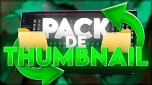 pack de edição para thumbnail