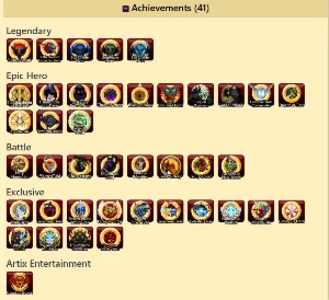 Conta 2022 - LQS RAROS - Paragon Of Joy - OniSlayer - Adventure Quest World AQW