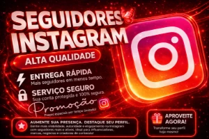 🚀100 Seguidores Orgânico Misto Para Instagram – Alta Qualid - Redes Sociais