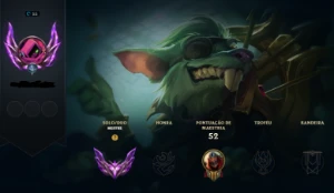 Conta MASTER league of legends LOL