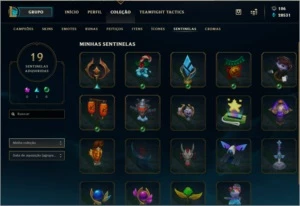 Conta de lol platina 4 todos champs/138skins - League of Legends