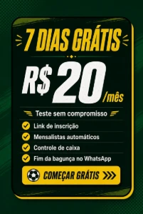 Sistema Organizador de Peladas - Gestão Completa para Jogos - Outros