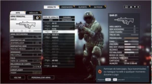 Conta BF4 premium - Outros