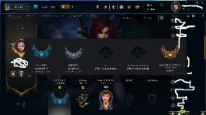 1 x Platina IV 66pdl | 14SKIN 98 CHAMP | LEVEL 105 | MUITO E - League of Legends LOL