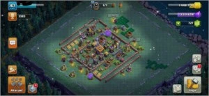 CV12 SEMI FULL CLASH OF CLANS COC TH12 C/ 6 CONSTRUTOR SKINS