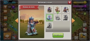 CV12 SEMI FULL CLASH OF CLANS COC TH12 C/ 6 CONSTRUTOR SKINS