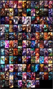 Conta LoL Ouro 3 130 skins - League of Legends