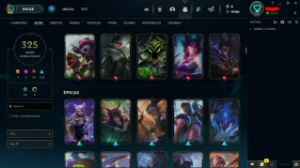 Conta Lol Todos Os Campeões + De 300 Skins + Conta Valorant - League of Legends